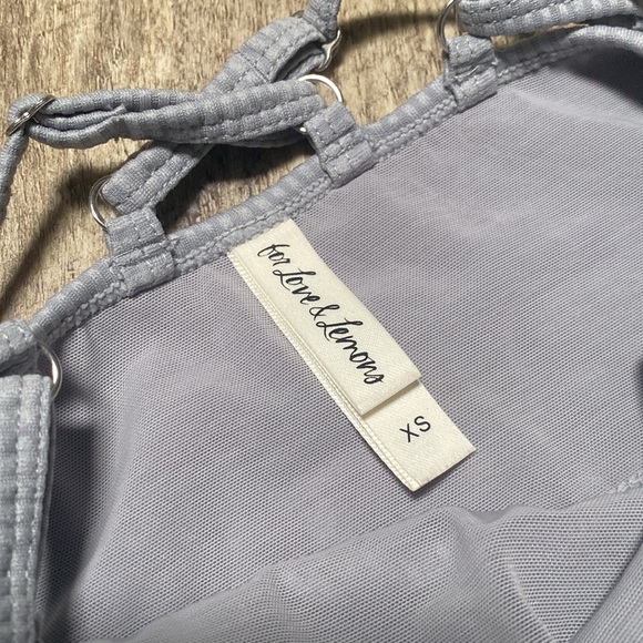 For Love & Lemons Eva Crop Top - Picture 8 of 8